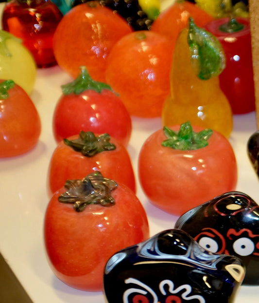 Art Glass Tomatoes