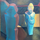 Large Abstract Figural Painting